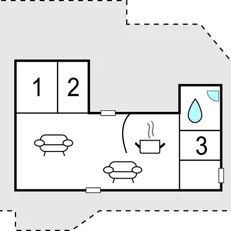 Ferienhaus Three-bedroom In *
